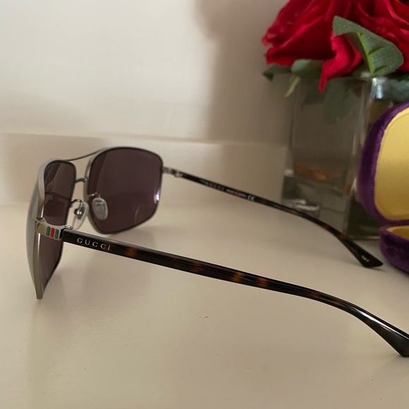 🔥Brand new GUCCI 66mm Navigator Sunglasses🔥 - Picture 6 of 14